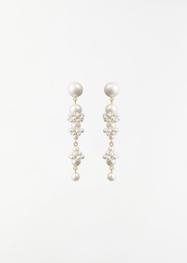 Tulipe Perle Earrings, Pair