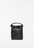Crisp Leather Bag — Black