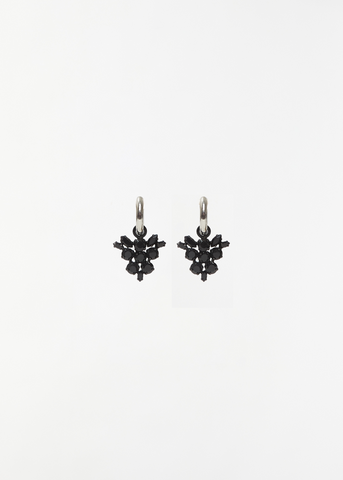 Frond Hoop Earrings