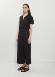 Flat Front Linen Culottes