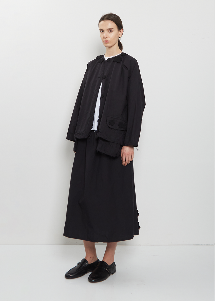 Paper Cotton Flowers Volume Jacket