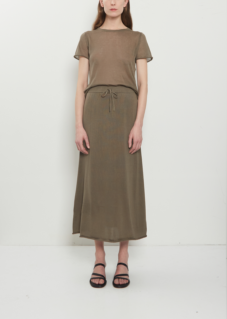 Veil Pima Cotton Skirt