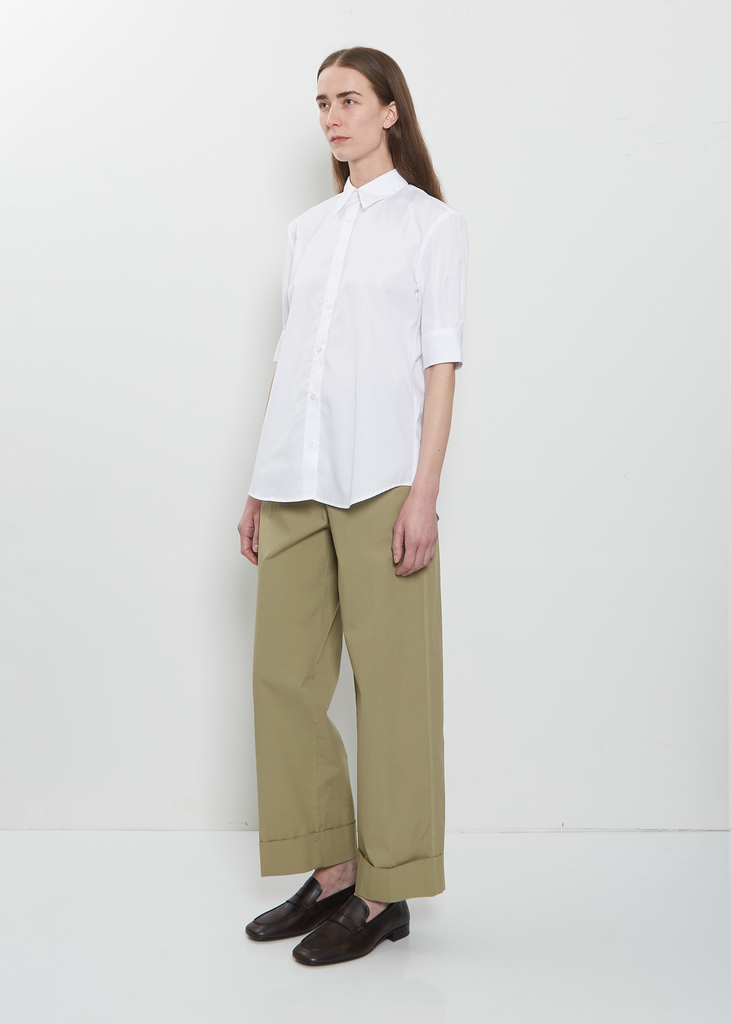 Celindo Cotton Shirt — White