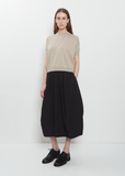 Carla Cotton Skirt — Black