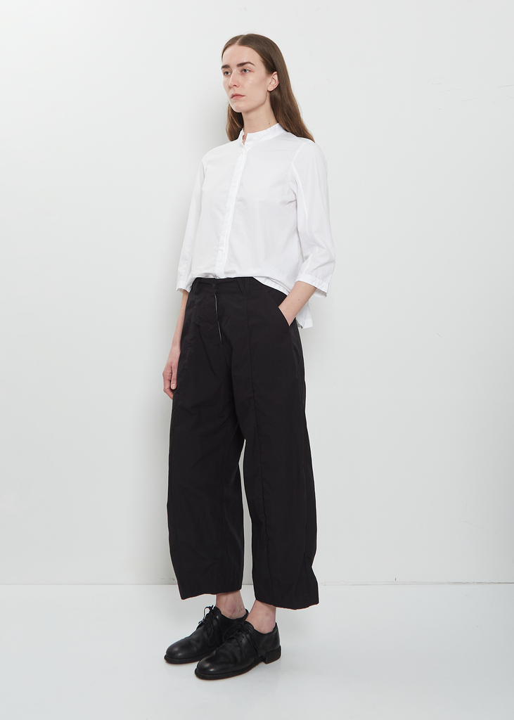 Sandra Cotton Pants — Black