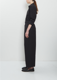 Pajama Long Cotton Pants — Black