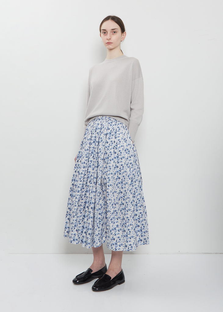 Matilde Cotton Skirt — Ditsy