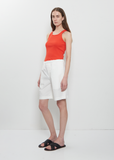 Ed Unlined Cotton Drawstring Shorts