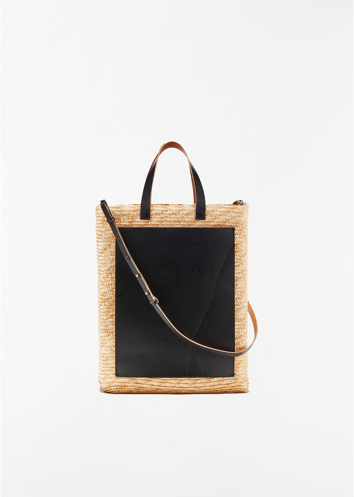 Straw Medium Shopper