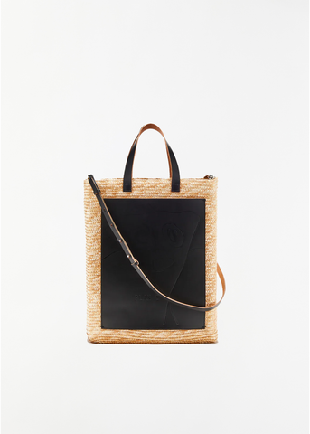 Straw Medium Shopper