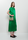 Folded Crisp Jacquard Bag