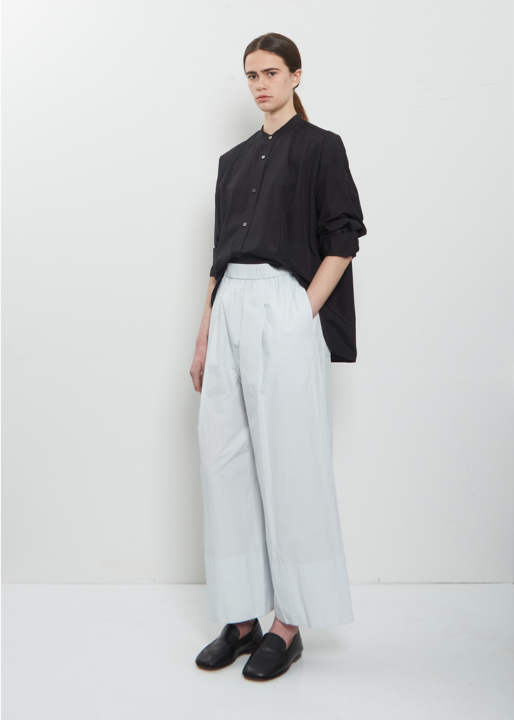 Pajama Long Cotton Pants — Vintage Ice Blue