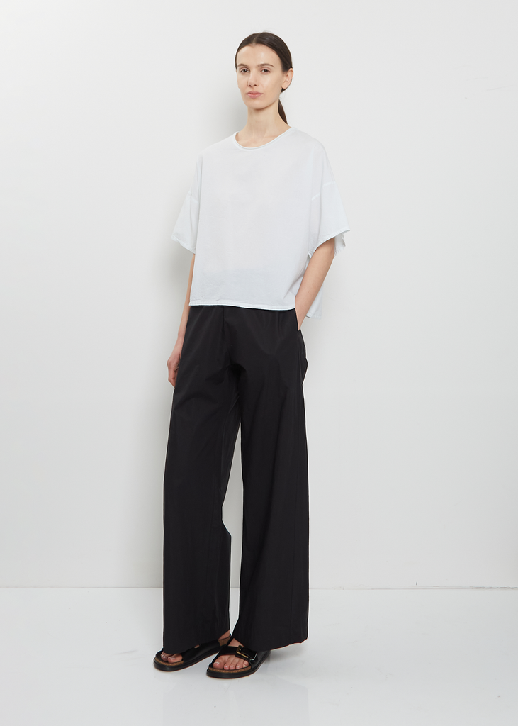 Frida Cotton Light Top — Acqua