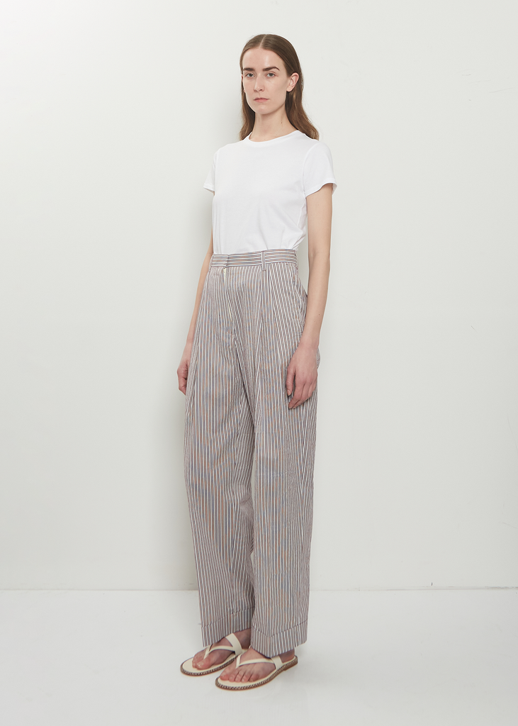 Partan Partan Cotton Silk Pants – La Garçonne