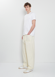 Simple Technical Cotton Pants