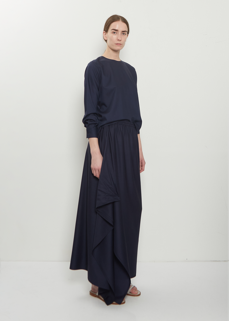 Virgin Wool Straight Top