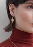 Hydrangea Petal Diamond Earrings