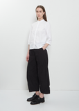 Ada Cotton Tailored Shirt — White