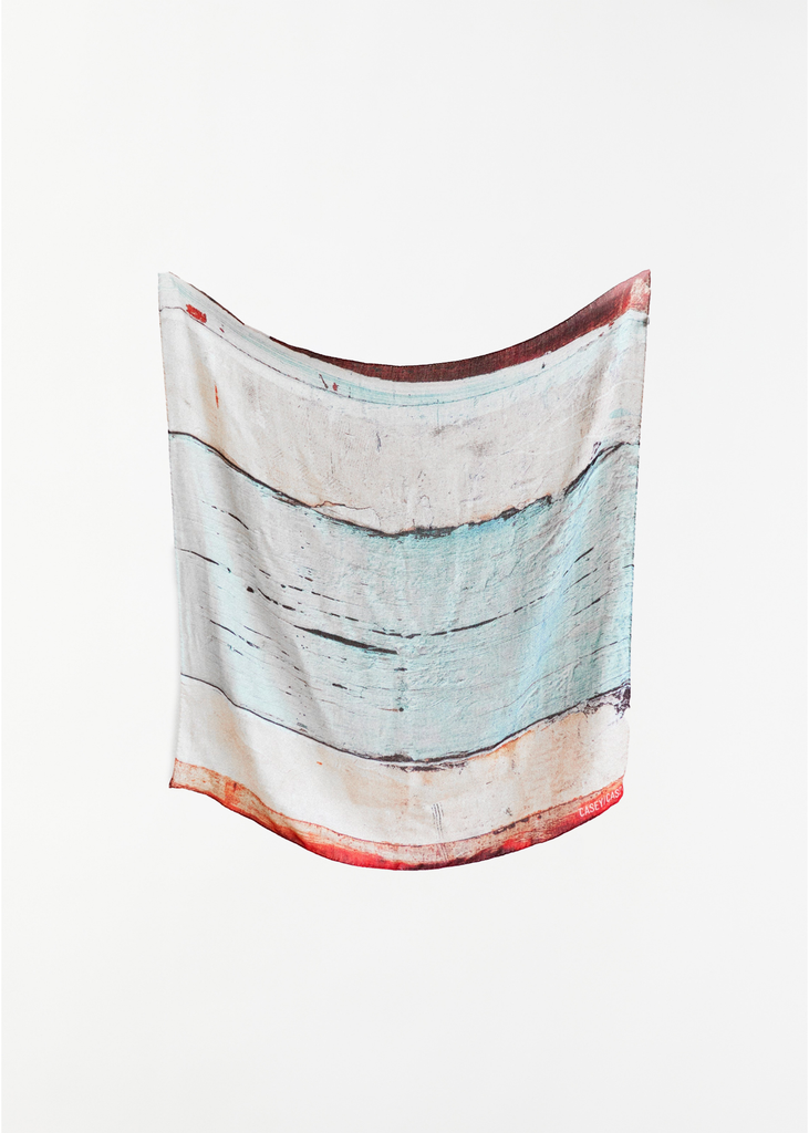 Exclusive Silk Cashmere Scarf — Wood