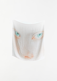 Exclusive Silk Cashmere Scarf — Eyes