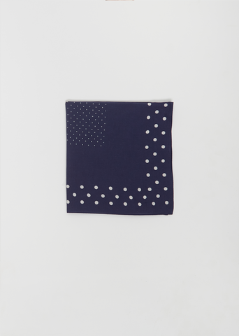 Dot Bandana — Navy