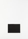 Washed Canvas Pouch Large — Black