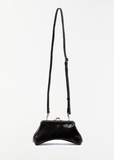 Metal Clasp Curvy Bag, Small