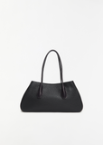 Alger Leather Shoulder Bag — Black Ans