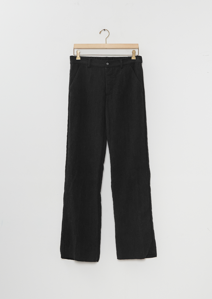 Andrew Wool Pants — Dark Navy