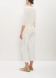 Linen Silk 3/4 Knit Sweater