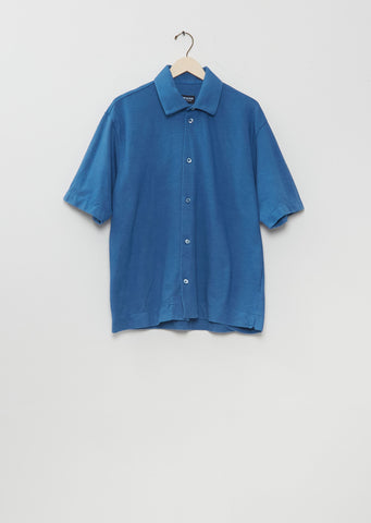 Opto S Jersey Button Front Shirt