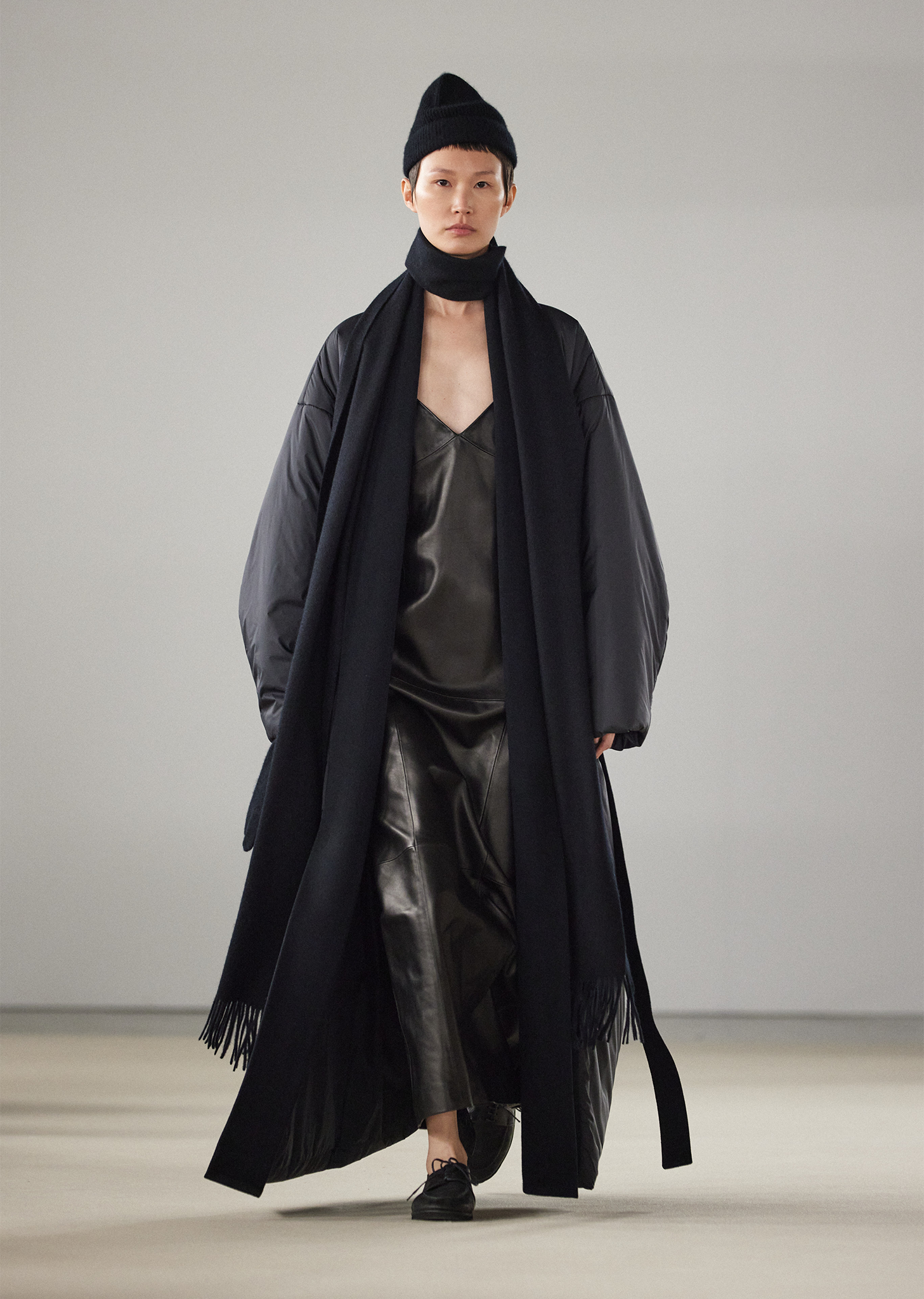 Super Fine Wool Mosser Padded Coat – La Garçonne Super Fine Wool Mosser Padded Coat – La Garçonne