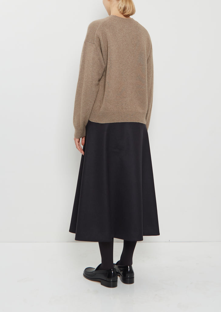 Cashmere Knit Pullover Sweater