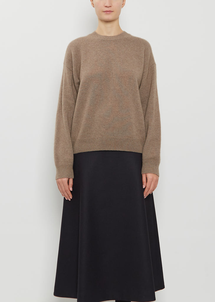 Cashmere Knit Pullover Sweater