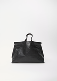 Shopper Bag, Midi — Black