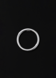 Silver Classic Circle Bangle