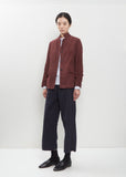 Suede Giulia Jacket — Wine