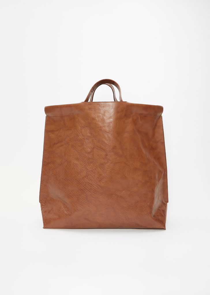 Shopper Bag, Large — Cognac