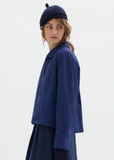 British Merino Rolled Hem Beanie