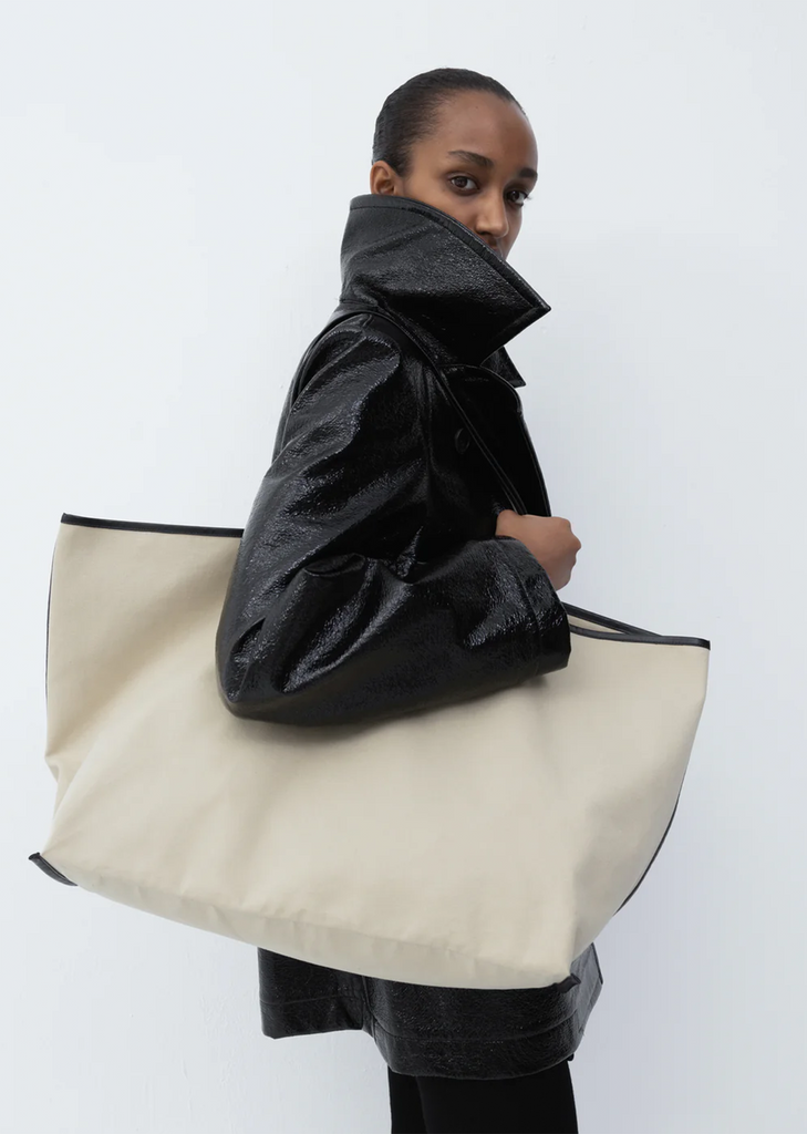 Tote Canvas — Beige