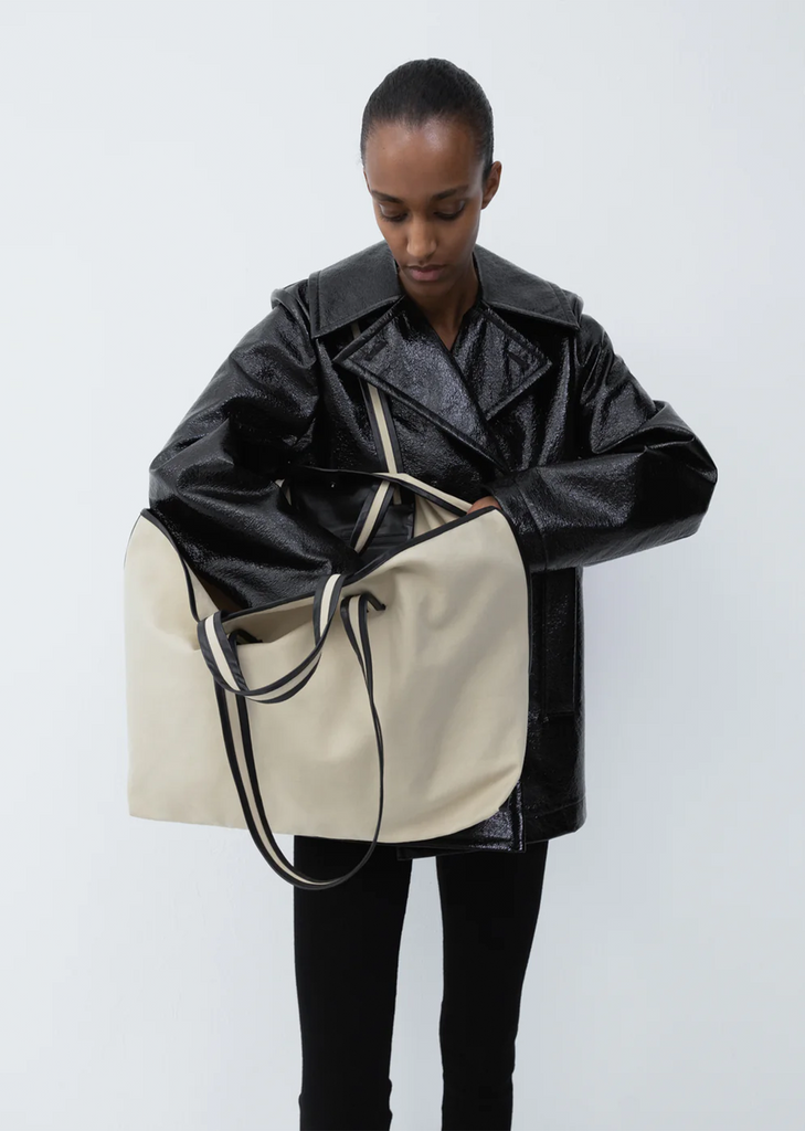 Tote Canvas — Beige