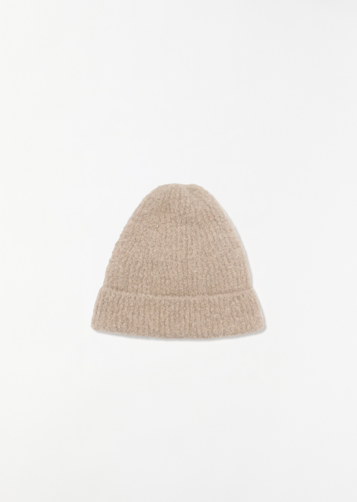 Leomir Cashmere Alpaca Beanie — Beige