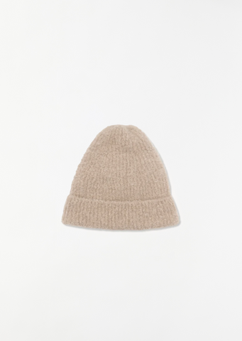Leomir Cashmere Alpaca Beanie — Beige