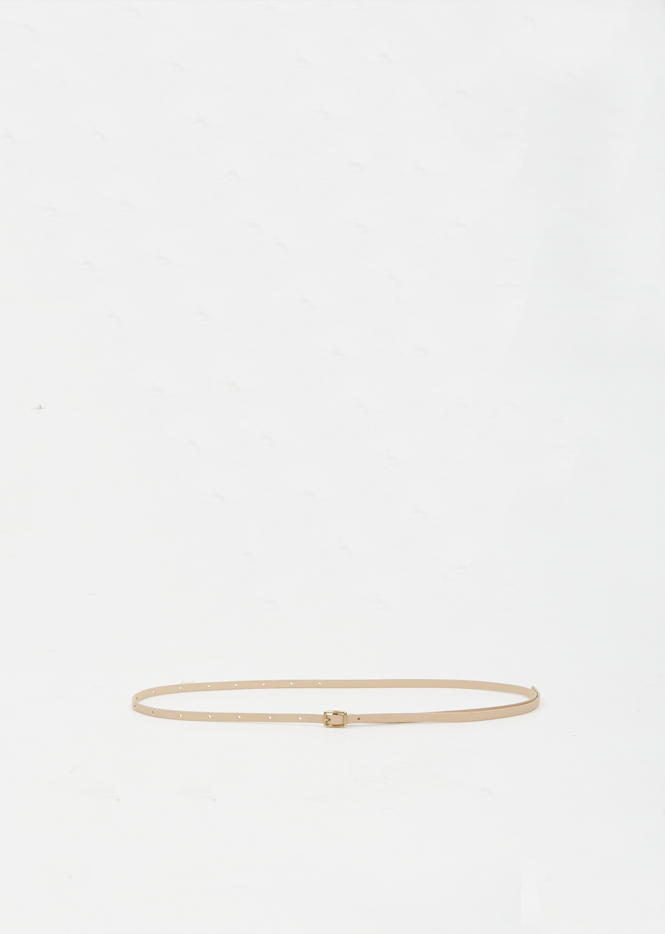 Leather Narrow Long Belt – La Garçonne Leather Narrow Long Belt – La Garçonne