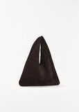 Small Suede Bindle — Brown Melange