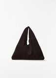 Small Suede Bindle — Brown Melange