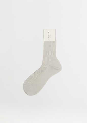 Cotton Bio Socks — Natural