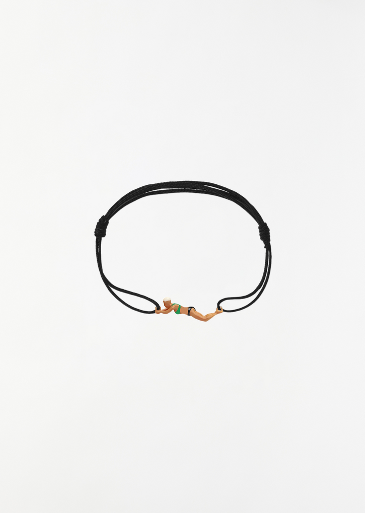 Nadadora Bikini Bracelet — Eco Black