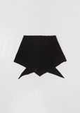Heavy Jersey Scout Scarf — Black
