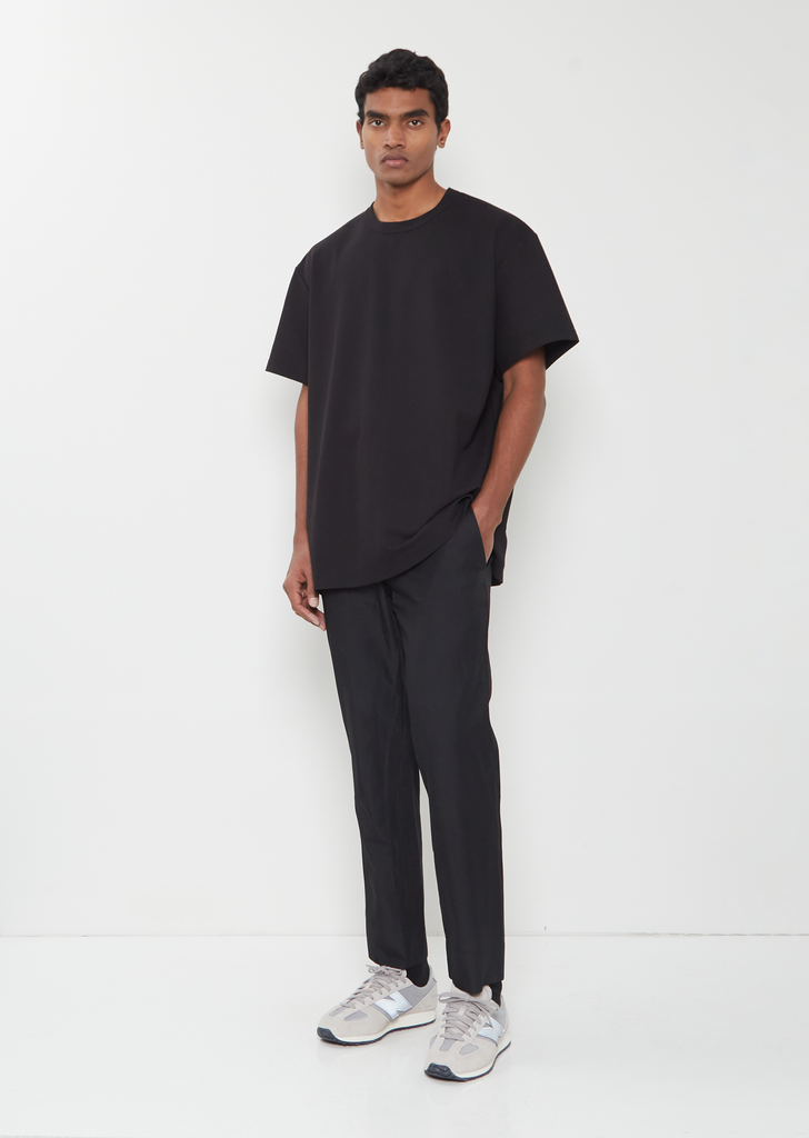 Cotton T-Shirt  — Black